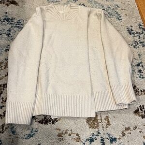 Cream Color Maternity/Nursing Sweater
